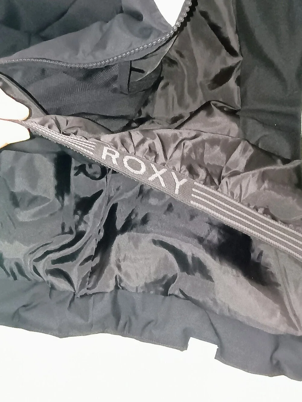 Roxy Girl DryFlight Insulated Ski Snowboard Jacket Size 12 / Large Black Mint